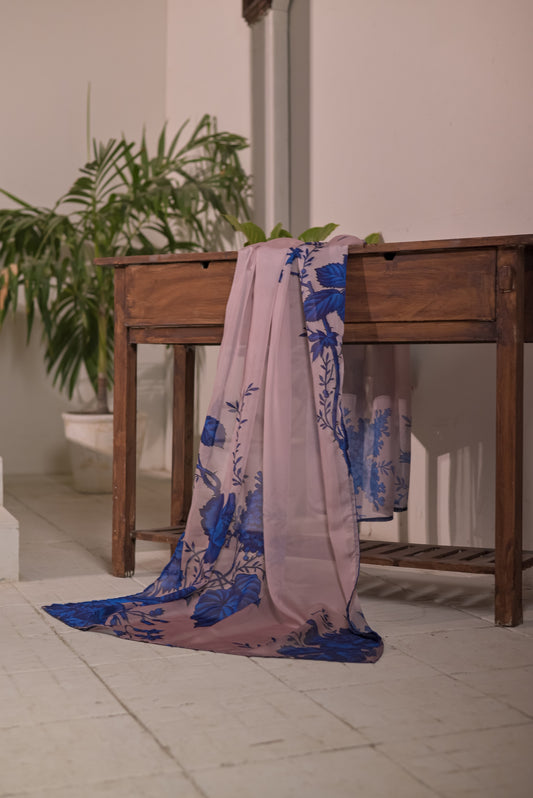 Sapphire Glow Dupatta