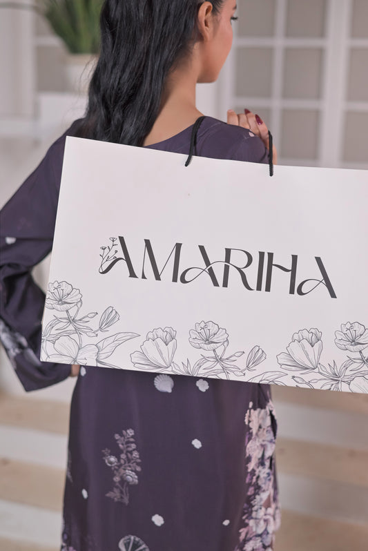 Charcol Floral