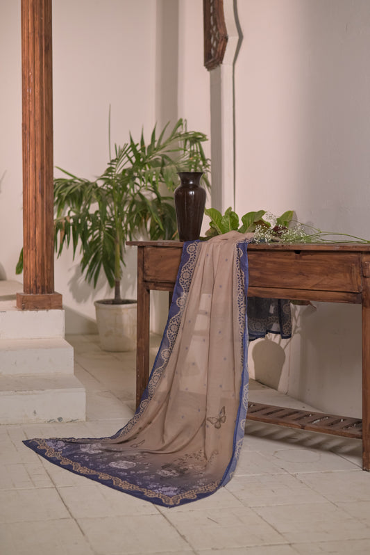 Royal Blue Dupatta