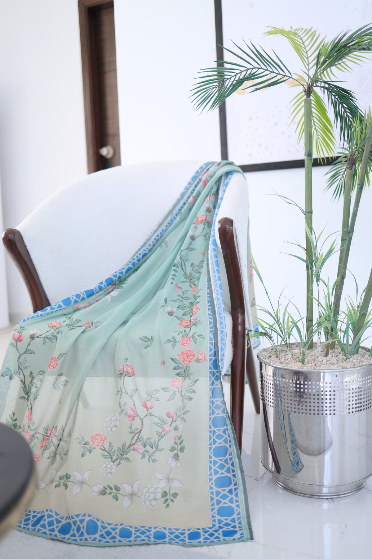 Seafoam Sapphire Dupatta